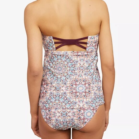 NWT Jessica Simpson for Motherhood Maternity Print Tankini Swimsuit Set. Size S - Picture 2 of 15